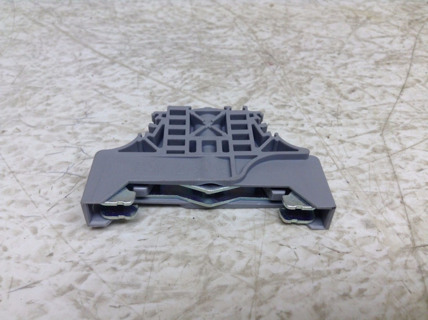 Entrelec BAM 2 Gray Grey Wire Terminal Block End Stop BAM2 Lot of 8