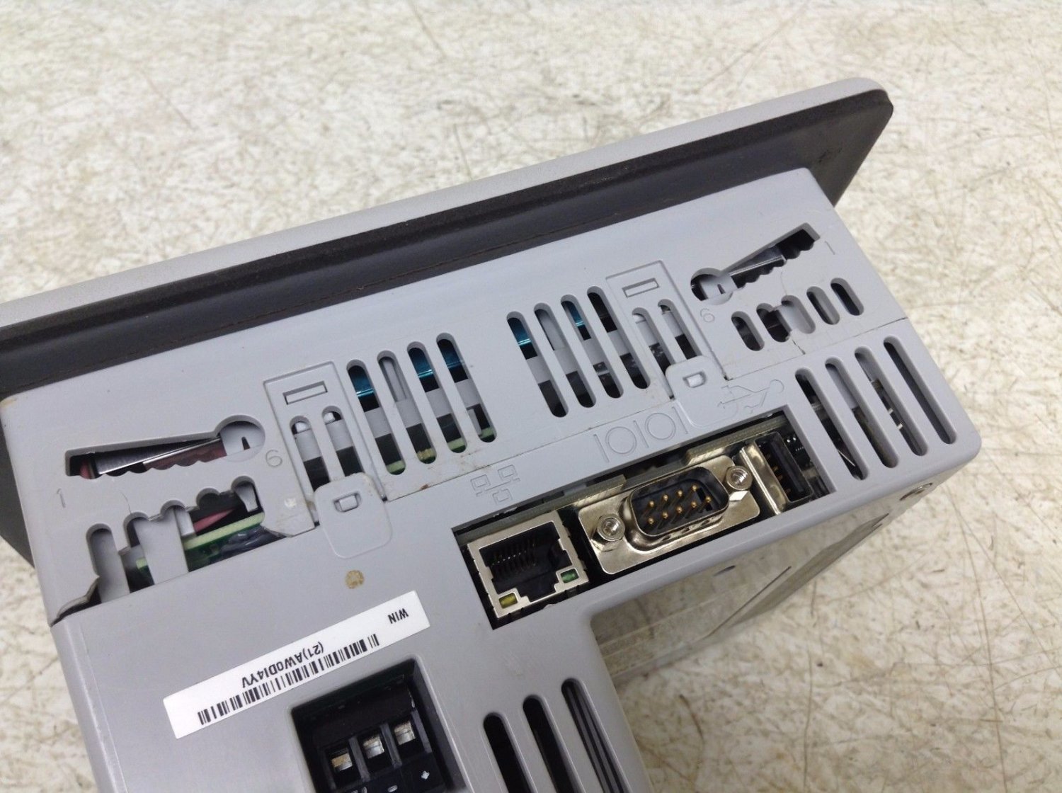 Allen Bradley PanelView Plus 600 2711PT6C20D Ser B Rev A 24 VDC