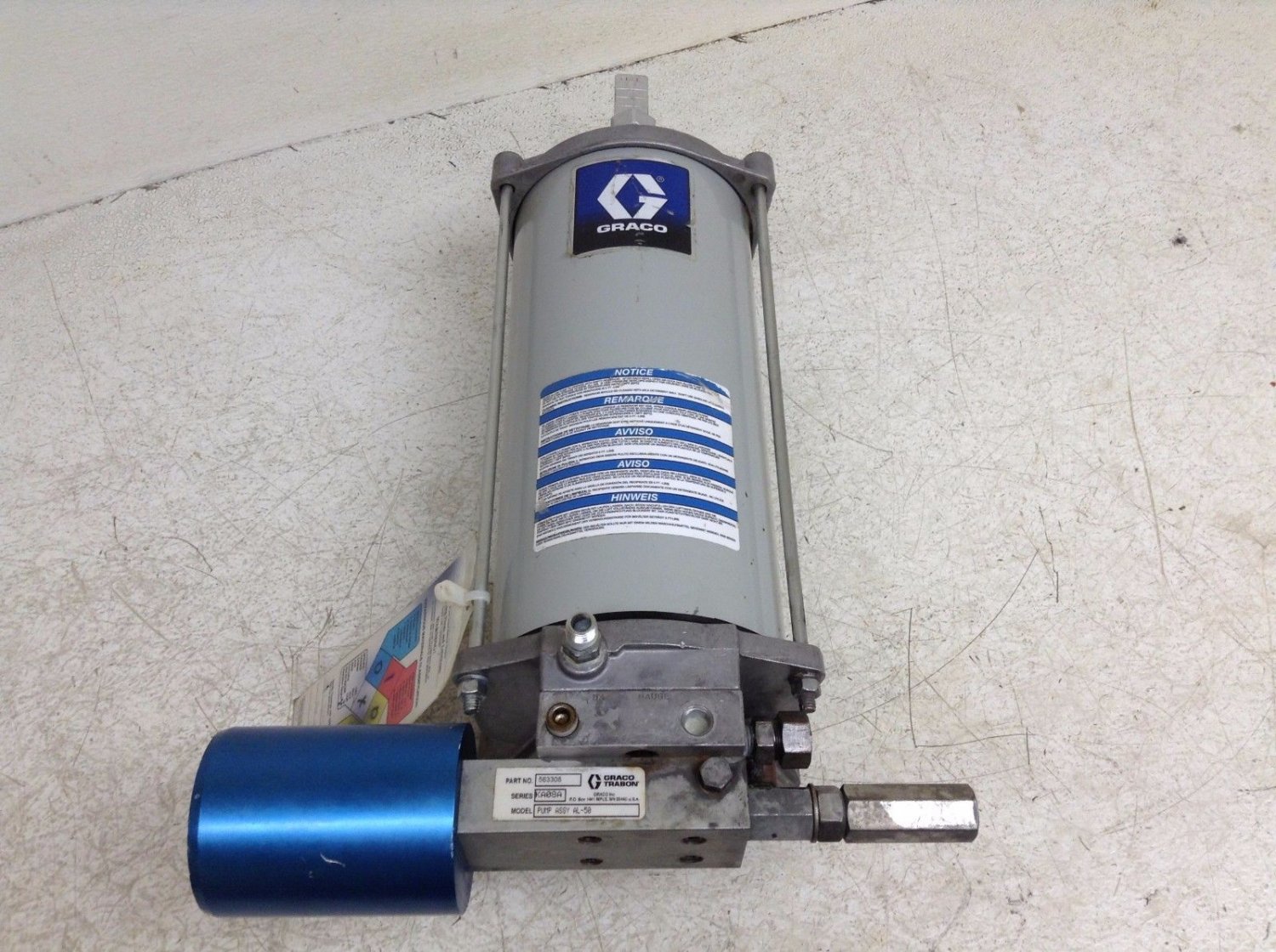 Graco 563308 Pump Assy AL-50 Assembly (TSC)