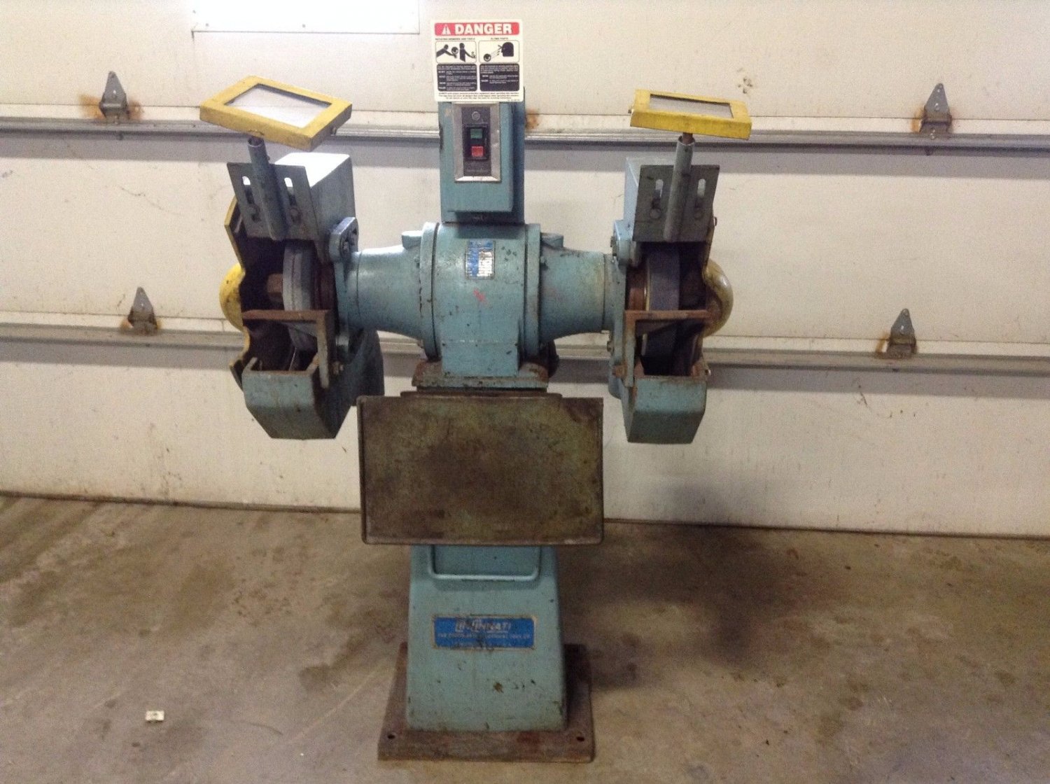 Cincinnati Electrical Tool Large Dual Wheel Grinder GPCA 460 VAC 3