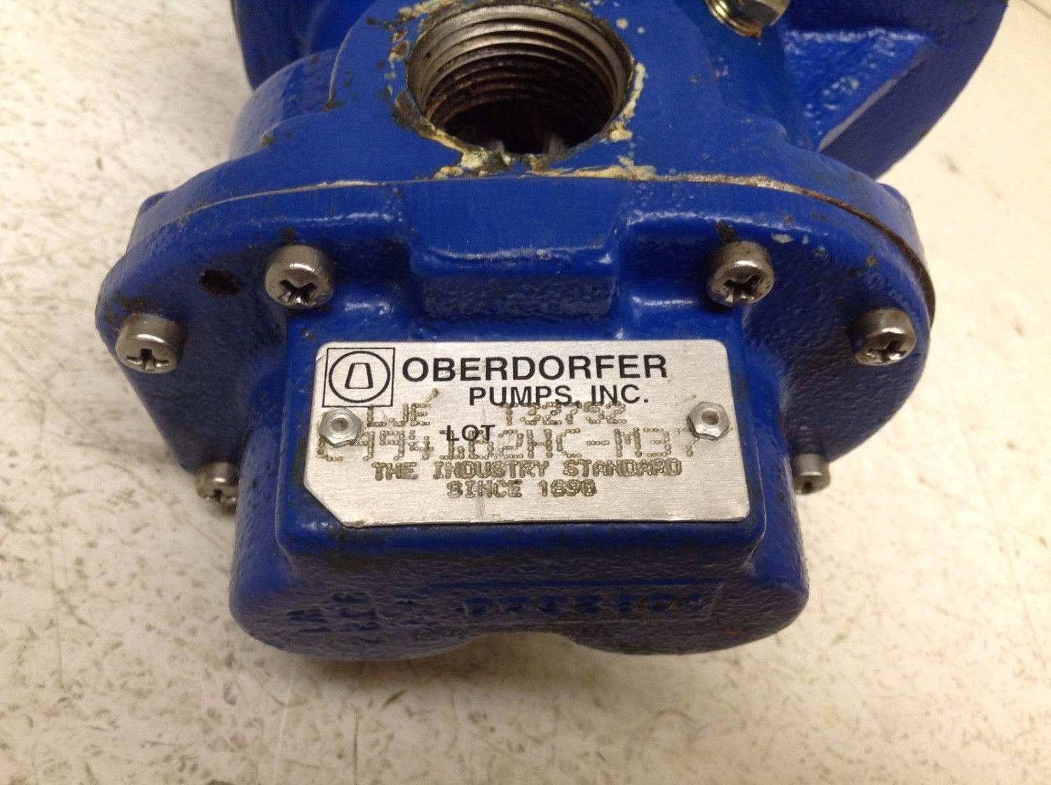 oberdorfer pump identification