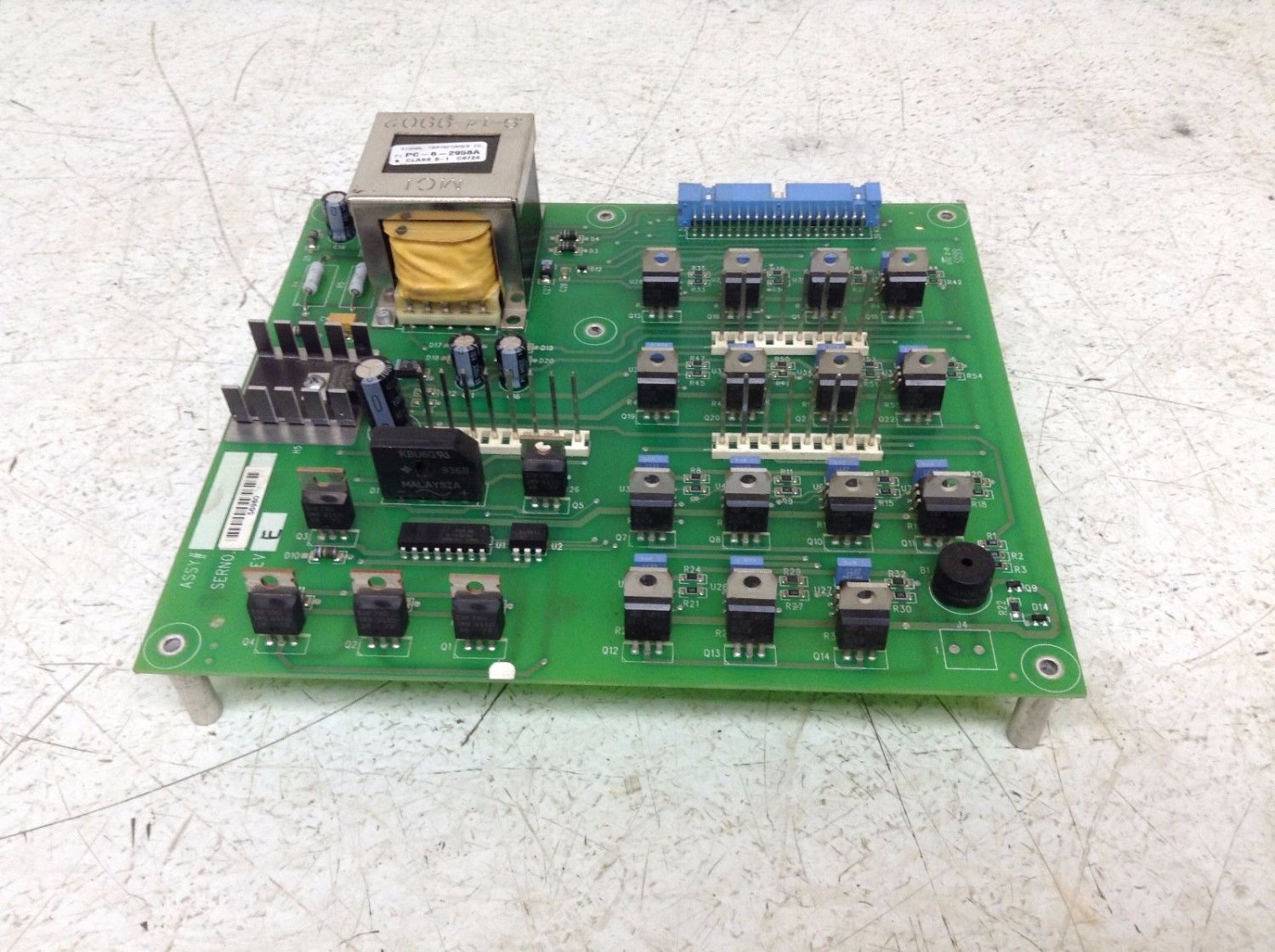 Jet Technologies 1277-504 Rev C Industrial Control Board 1277504