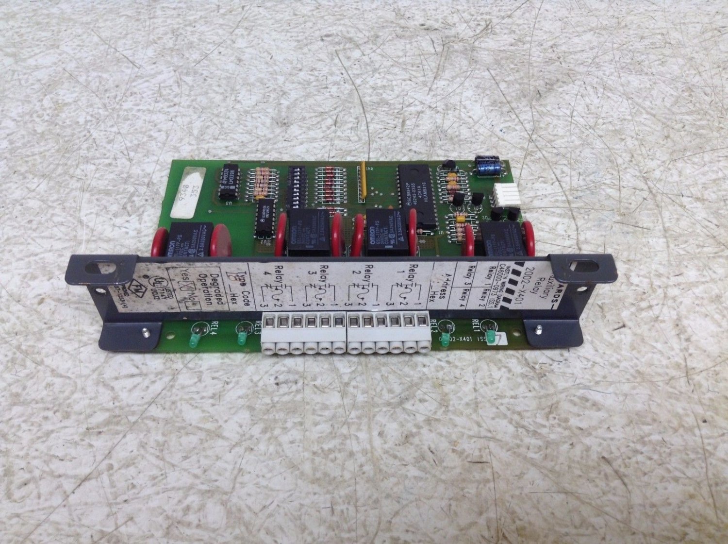 Edwards 2002X401 Auxiliary Relay Module 2002X401