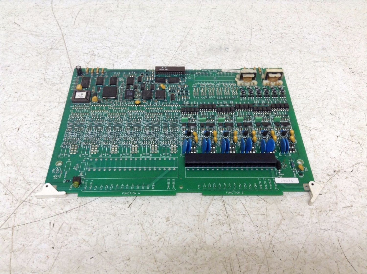 Barber Colman A-60133-300 Temp Control Analog Input PC Board E57965 A60133300