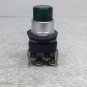 Allen Bradley 800T-PB16 Green Illuminated Push Button 120 V Ser T 800TPB16 (OK)