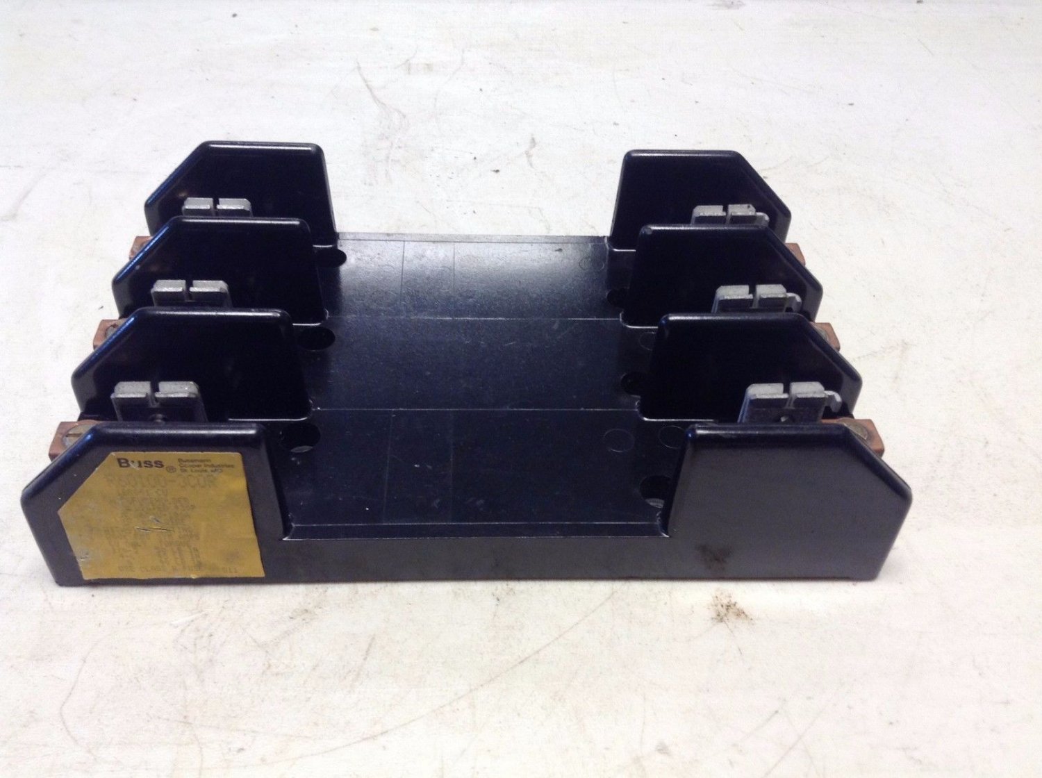 Cooper Bussmann R60100-3COR 3 Pole Fuse Holder 600 V 100 Amp R601003COR Buss