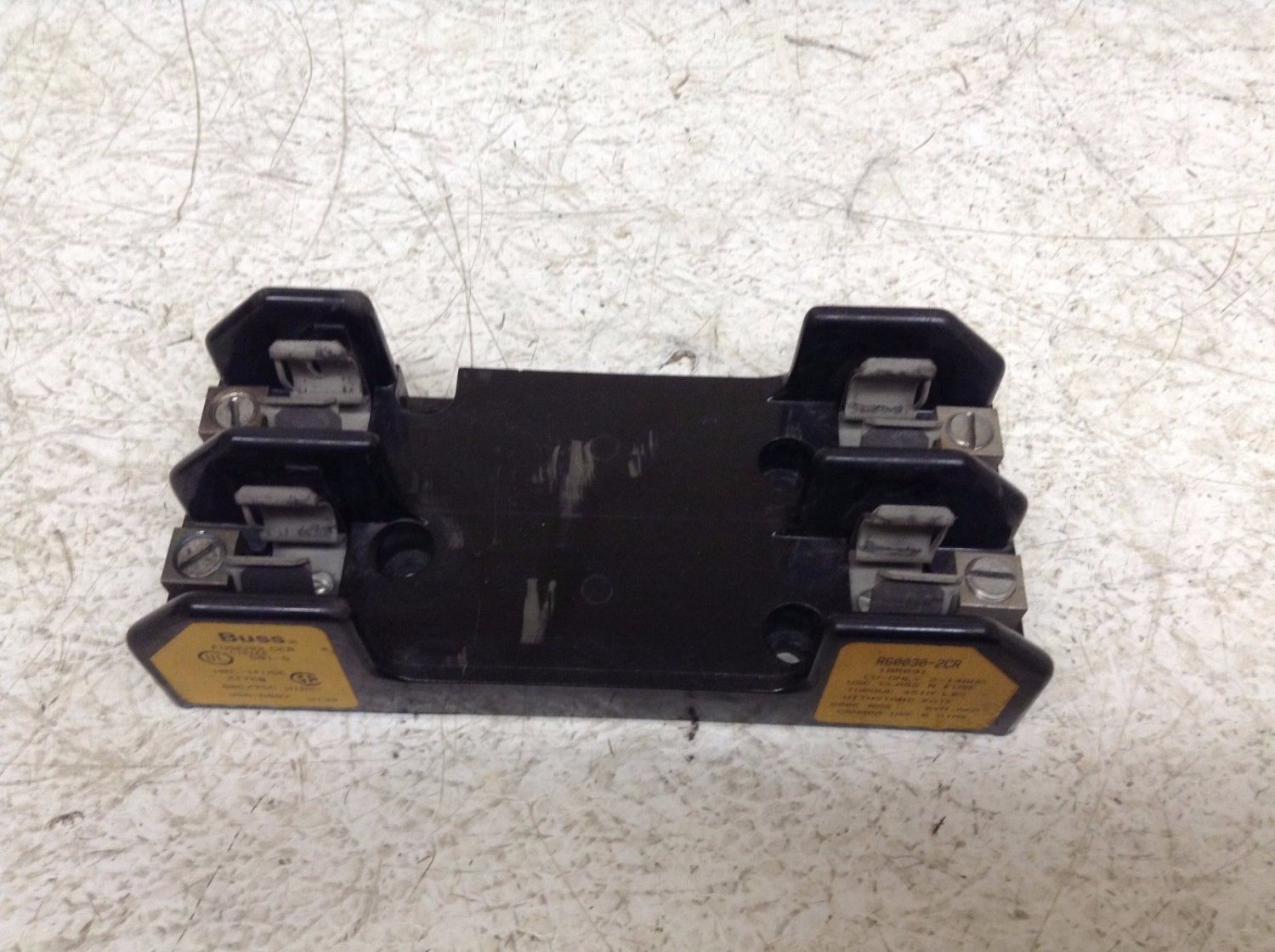 Cooper Bussmann R60030-2CR 2 Pole Fuse Holder 600 V 30 Amp R600302CR (TSC)