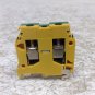Entrelec 5114 M6/8P Green Yellow Wire Terminal 5114M68P Lot of 5