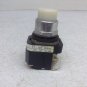 Allen Bradley 800T-PB16 White Illuminated Push Button 120 VAC 800TPB16 Ser T
