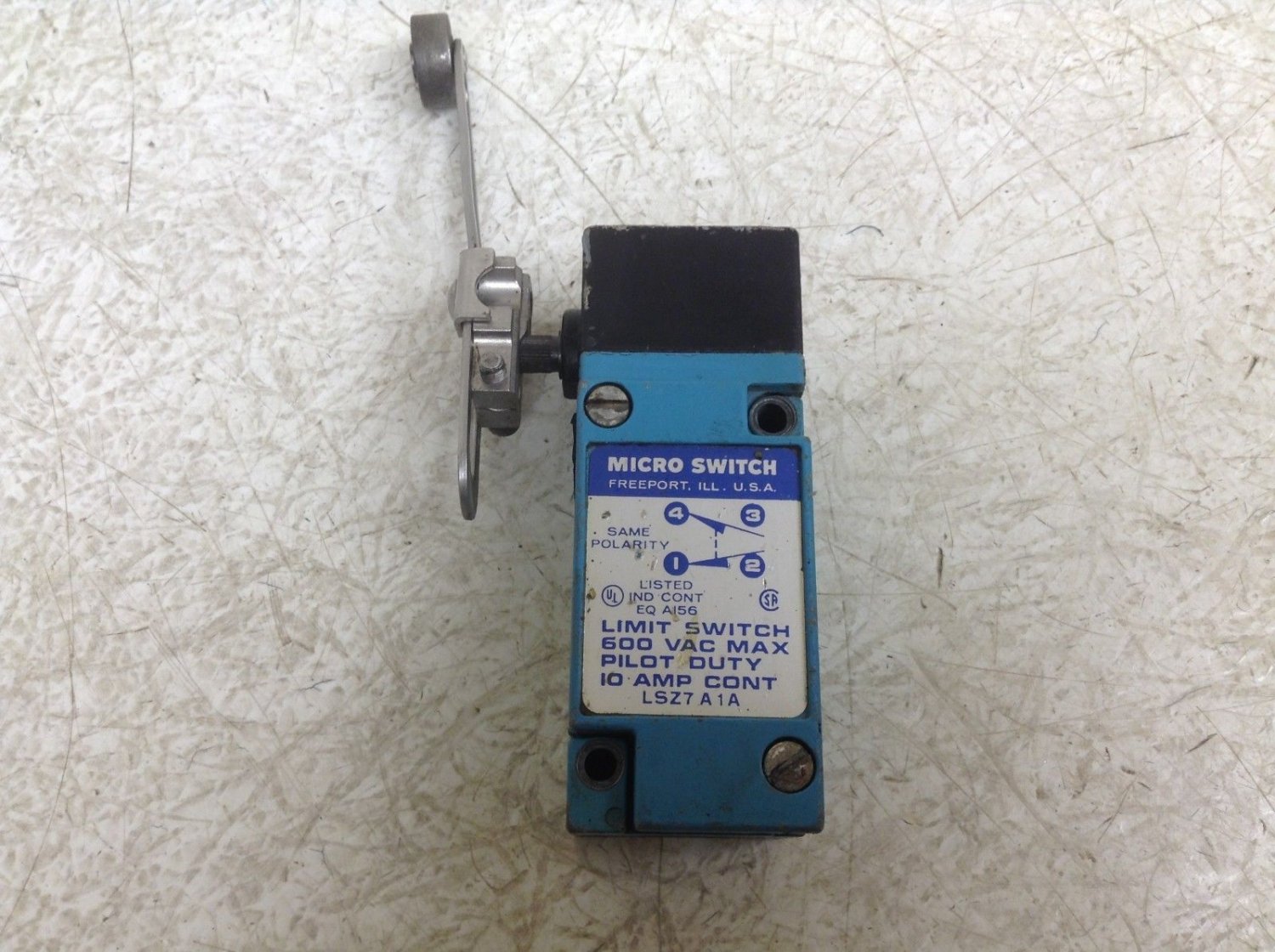 Honeywell LSZ7A1A Micro Switch Pilot Duty Limit Switch LSZ7 A1A