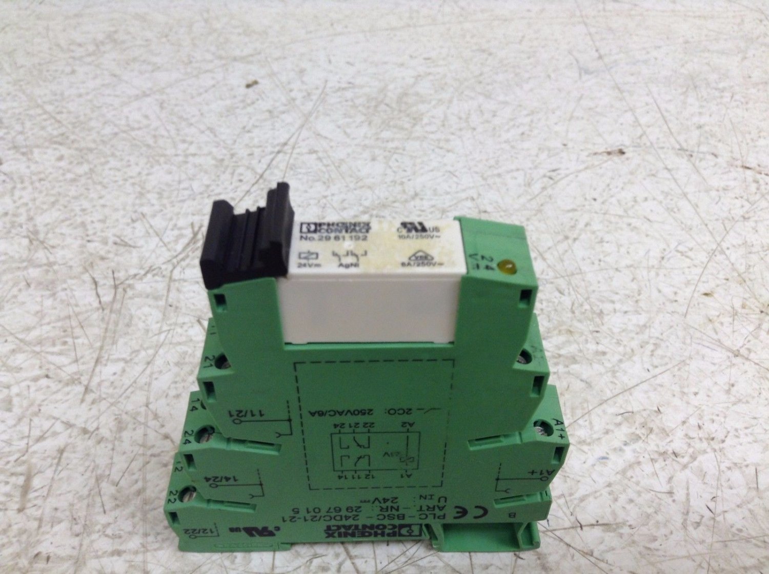 Phoenix Contact 2961192 24 VDC Solid State Relay PLCBSC24DC/2121