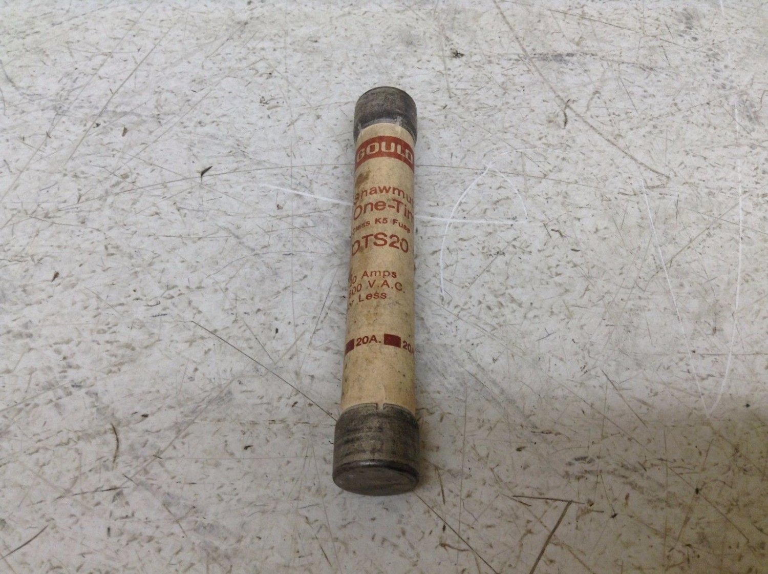 Ferraz Shawmut Gould OTS20 20 Amp Fuse  OTS 20 One Time