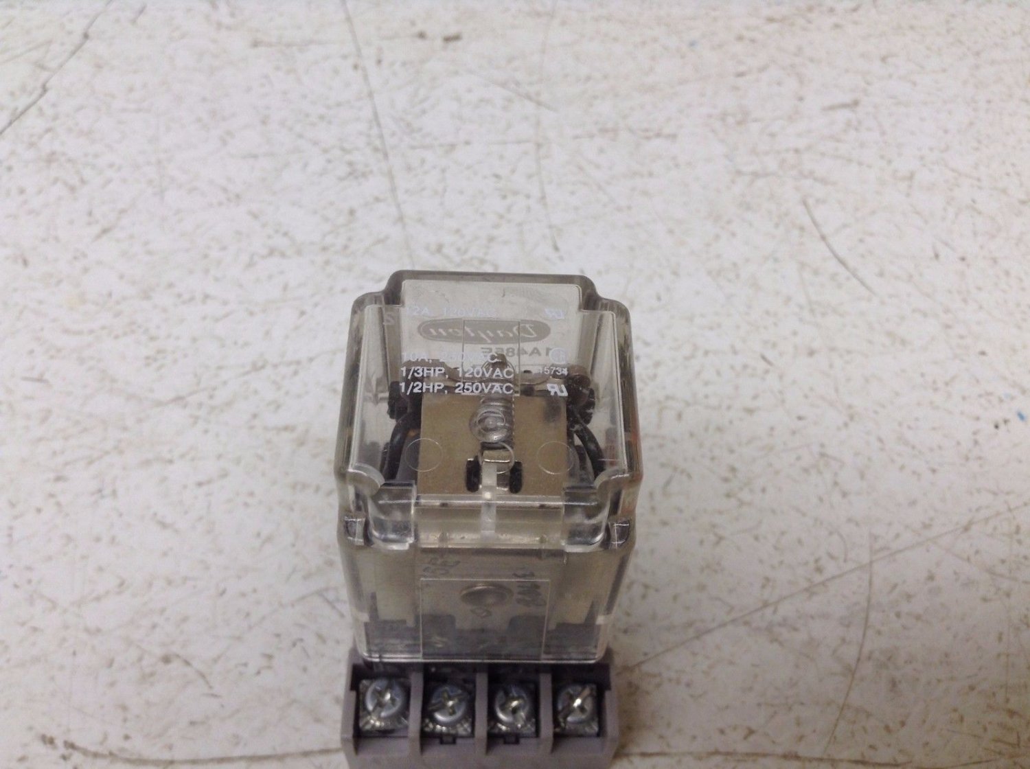 Dayton 1A485E Pilot Relay 24 VDC Coil w/ Base