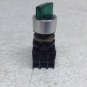 Allen Bradley 800E-3X10 Green Illuminated 2 Pos Maintained Selector 800E-3D0