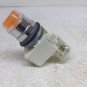 Square D 9001 KM35 Amber Orange Illuminated Push Button 9001KM35 9001KA1 KA1