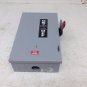 GE General Electric TG4322 60 Amp 240 VAC 250 VDC Fusible Disconnect Switch