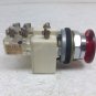 Square D 9001 KM4 Red Illuminated Push Pull Button 9001 KA-1 9001KA1 9001KM4