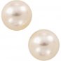 Freshwater Round Cultured Pearl Earring