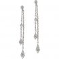 14kt White Gold .17 ctw Diamond Earring