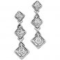 14kt White Gold .50 ctw Diamond Earring