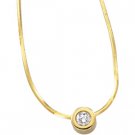 14kt Yellow Gold .25 ctw Diamond Necklace