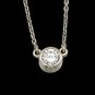 Platinum Diamond Solitaire Necklace