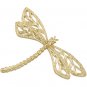 14kt Yellow Gold Dragonfly Brooch