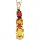 14kt Yellow Gold Citrine & Madeira Citrine