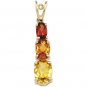 14kt Yellow Gold Citrine & Madeira Citrine