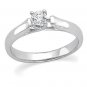 Platinum Solitaire Diamond Engagement Ring