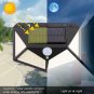 100 LED Solar Powered Light Outdoor Wireless Motion Sensor Wall Yard Garden Lamp