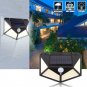 100 LED Solar Powered Light Outdoor Wireless Motion Sensor Wall Yard Garden Lamp