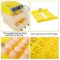 96 Eggs Incubator Intelligent Digital Temperature Control Automatic Egg Turner
