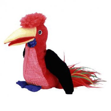 Ty Beanie Baby Frills Bird Hornbill 2001 MWMT