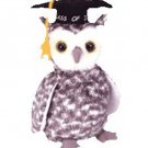 TY Beanie Babies SMART the Owl (MINT with tags)