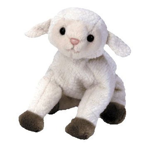 TY Beanie Babies EWEY the Lamb (MINT with tags)