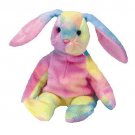 TY Beanie Babies HIPPIE the Ty-Dye Bunny (MINT with tags)