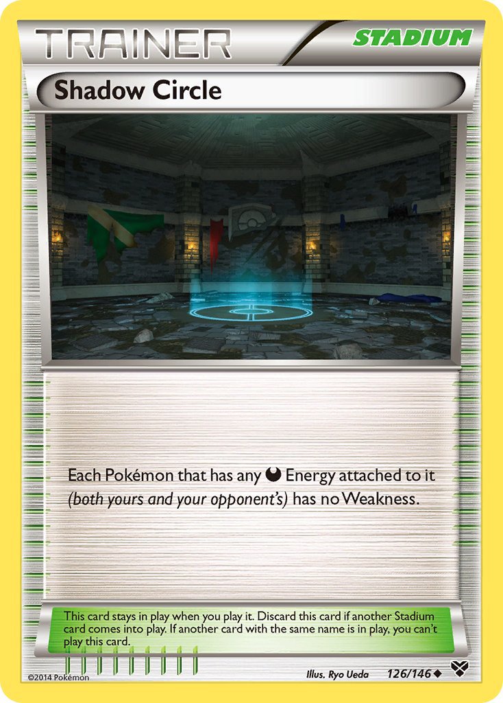 Pokemon XY Base Set Single Card Uncommon Shadow Circle 126/146