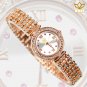 Kasi Woman Diamond Quartz Watch with Roman Numerals