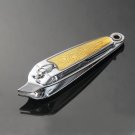 Side Slant Edge Clipper Finger Large Toe Nail Art Cutter Manicure Pedicure Metal A