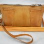 Unique Woven Leather Purse light brown Handmade wallet DK-AU01