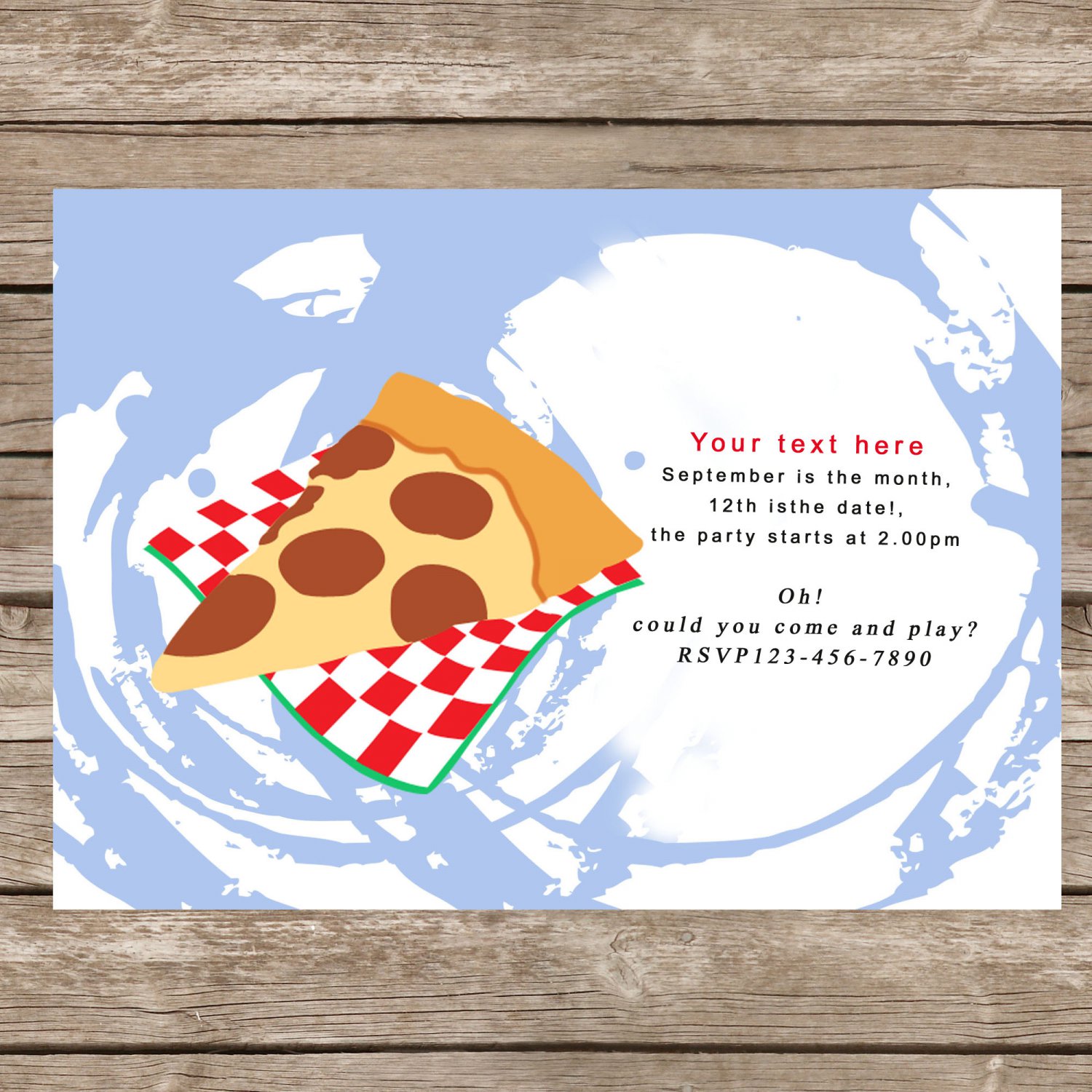 party invite