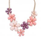 Flowers pendant Statement Necklaces 2854