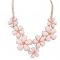 Flowers pendant Statement Necklaces 2854