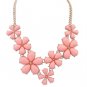 Flowers pendant Statement Necklaces 2854
