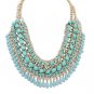Alloy with beads Statement pendant necklace 2251