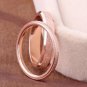 Frosted 18K Rose Gold Ring (Thick)