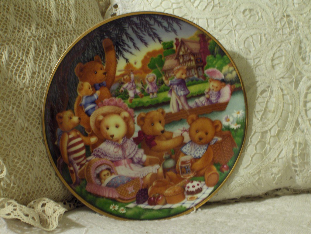 franklin mint teddy bear collection