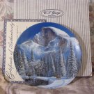 WJ GEORGE Half Dome Mountain Collectors Plate 1990