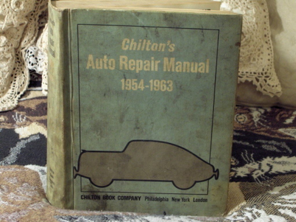CHILTON Auto Repair Manual 1954-63-Used Pub 1971